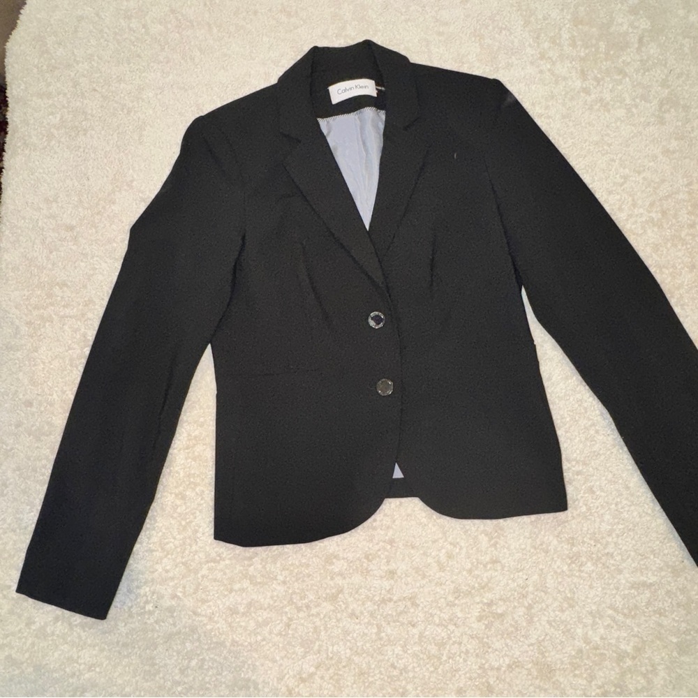 Calvin Klein Women's Elegant Black Suit